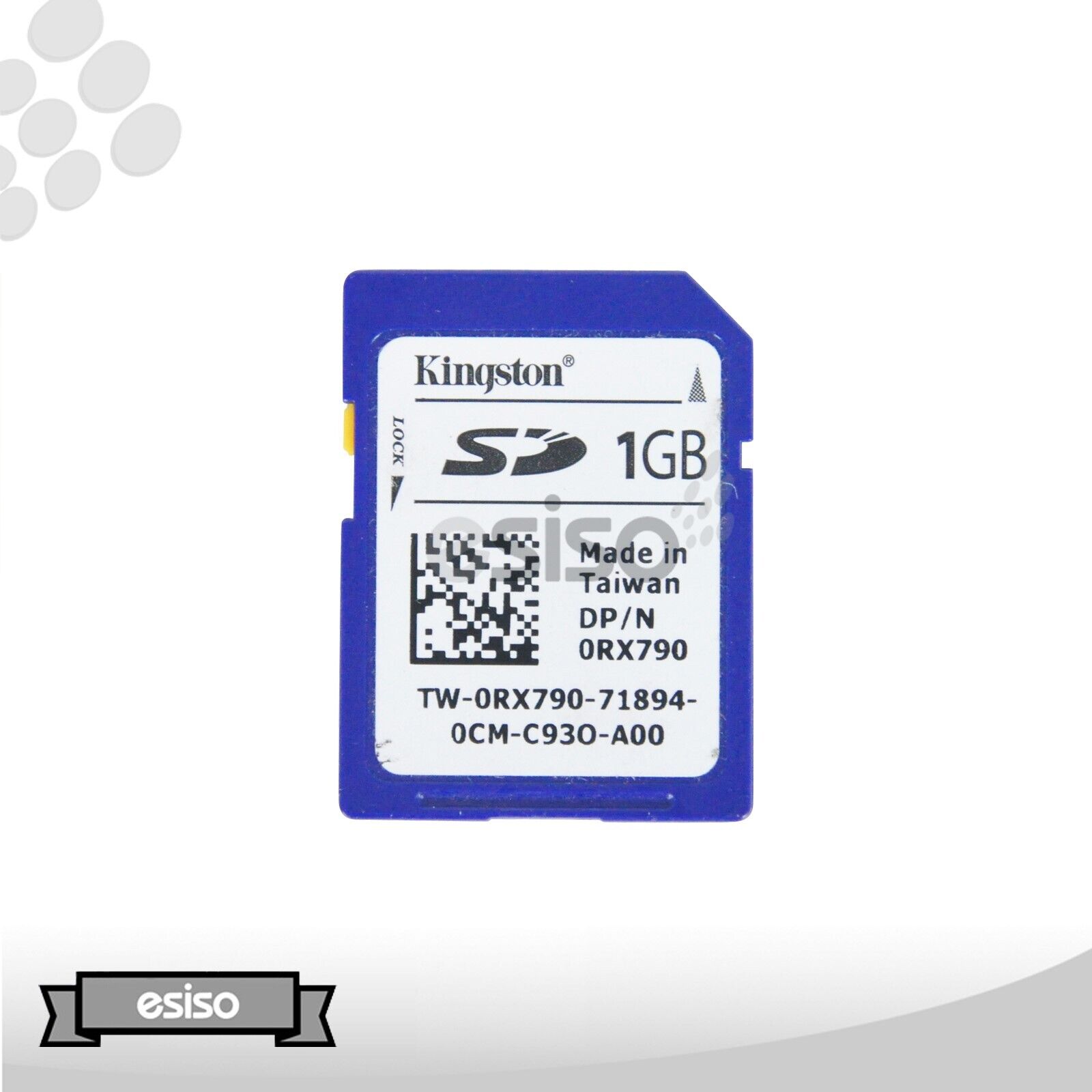 LOT OF 4 RX790 0RX790 DELL 1GB SECURE DIGITAL SD CARD