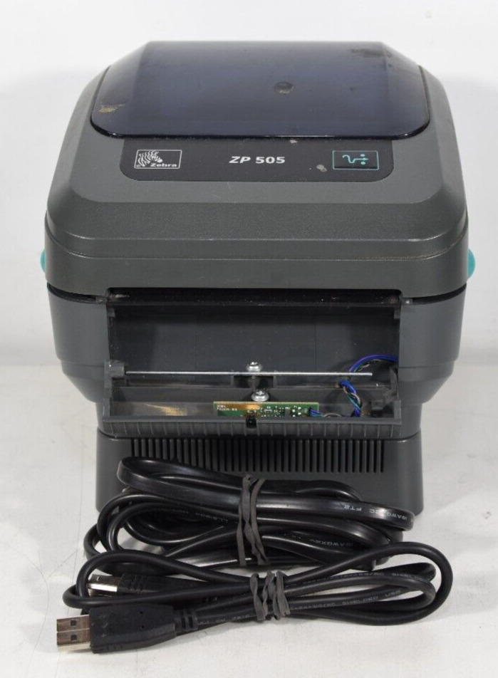 Zebra ZP 505 Direct Thermal Label Printer Bundle