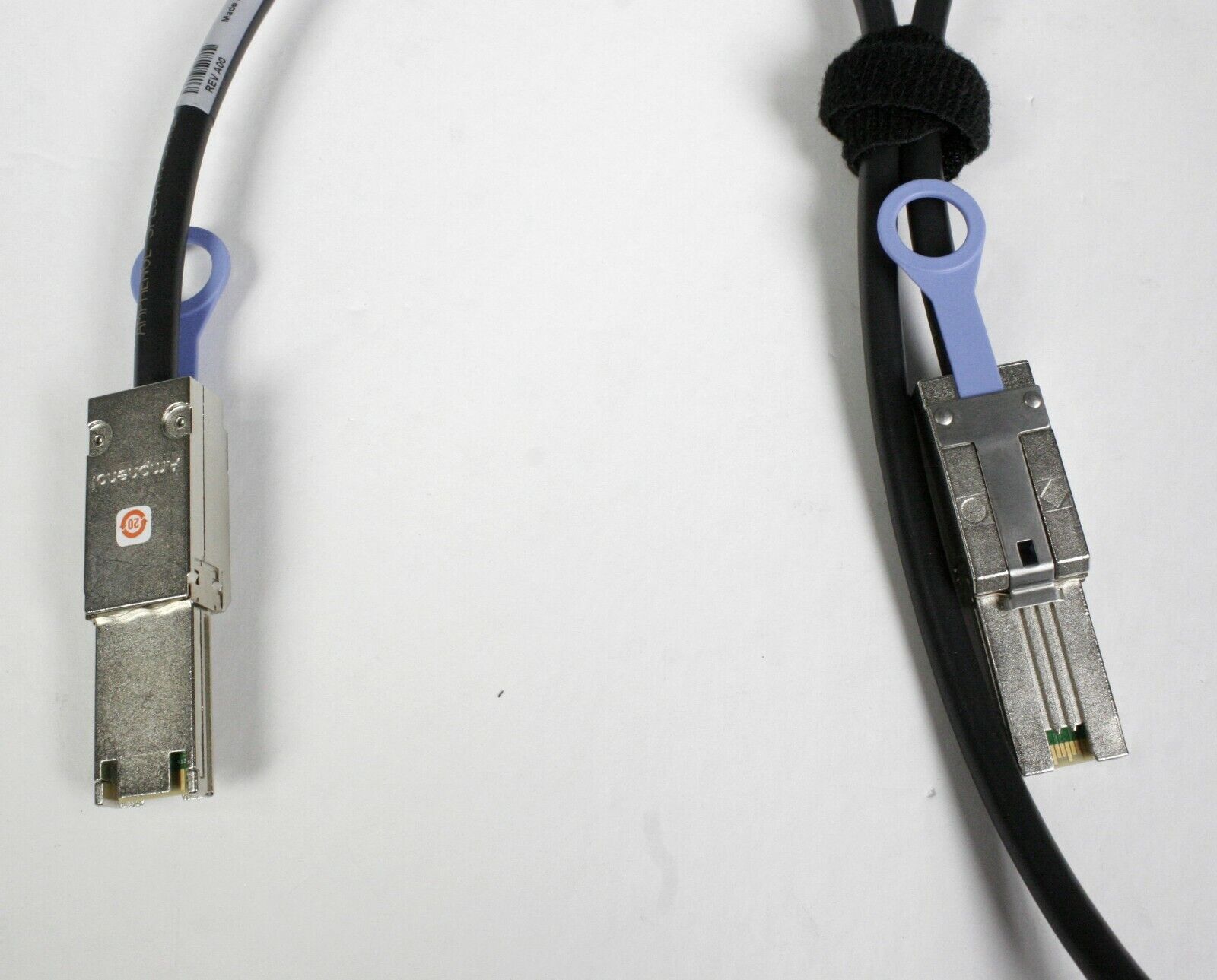 Qty 2x New Dell .6 meter external mini-SAS cable SFF-8088 SAS SFF-8088 W508F