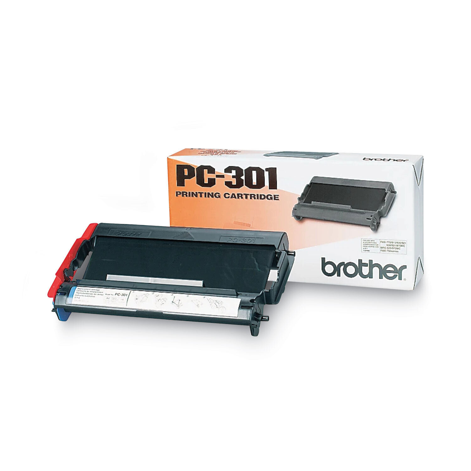 Brother PC-301 Black Toner Printing Cartridge (New)
