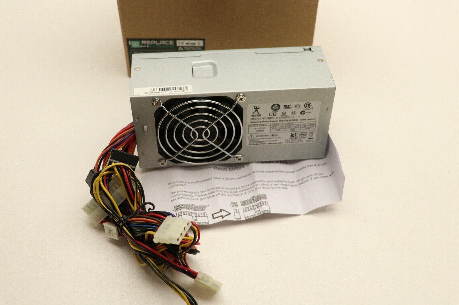 REPLACE POWER RP-TFX-420W POWER SUPPLY UPGRADE