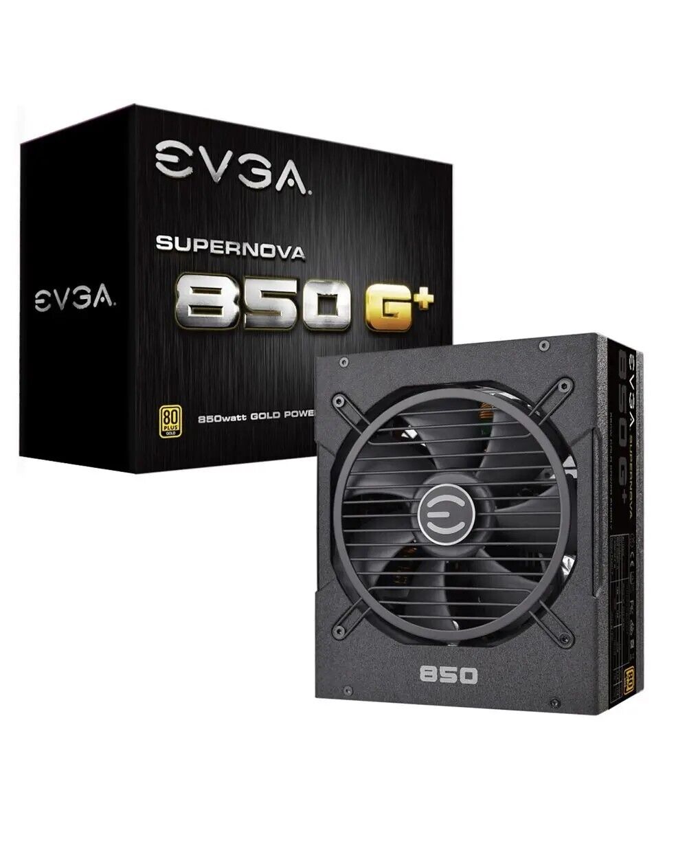 EVGA SUPERNOVA 850 G+ 850W 80 Plus Gold Fully Modular Power Supply