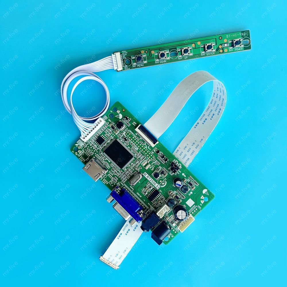 Controller Drive Card Fit EDP 30-Pin LED 1600*900 HDMI+VGA DIY Kit Screen 17.3\