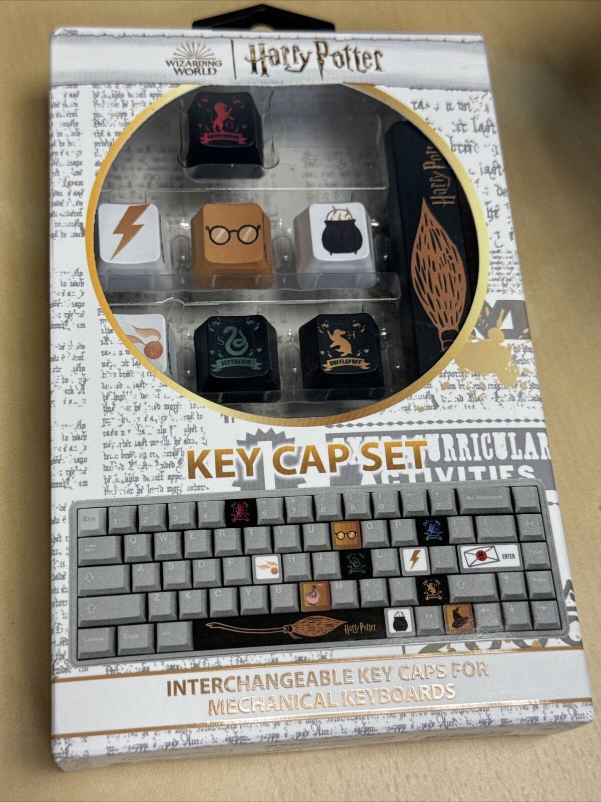 Harry Potter Key Caps Set interchangeable for mechanical keyboards NEW Computer