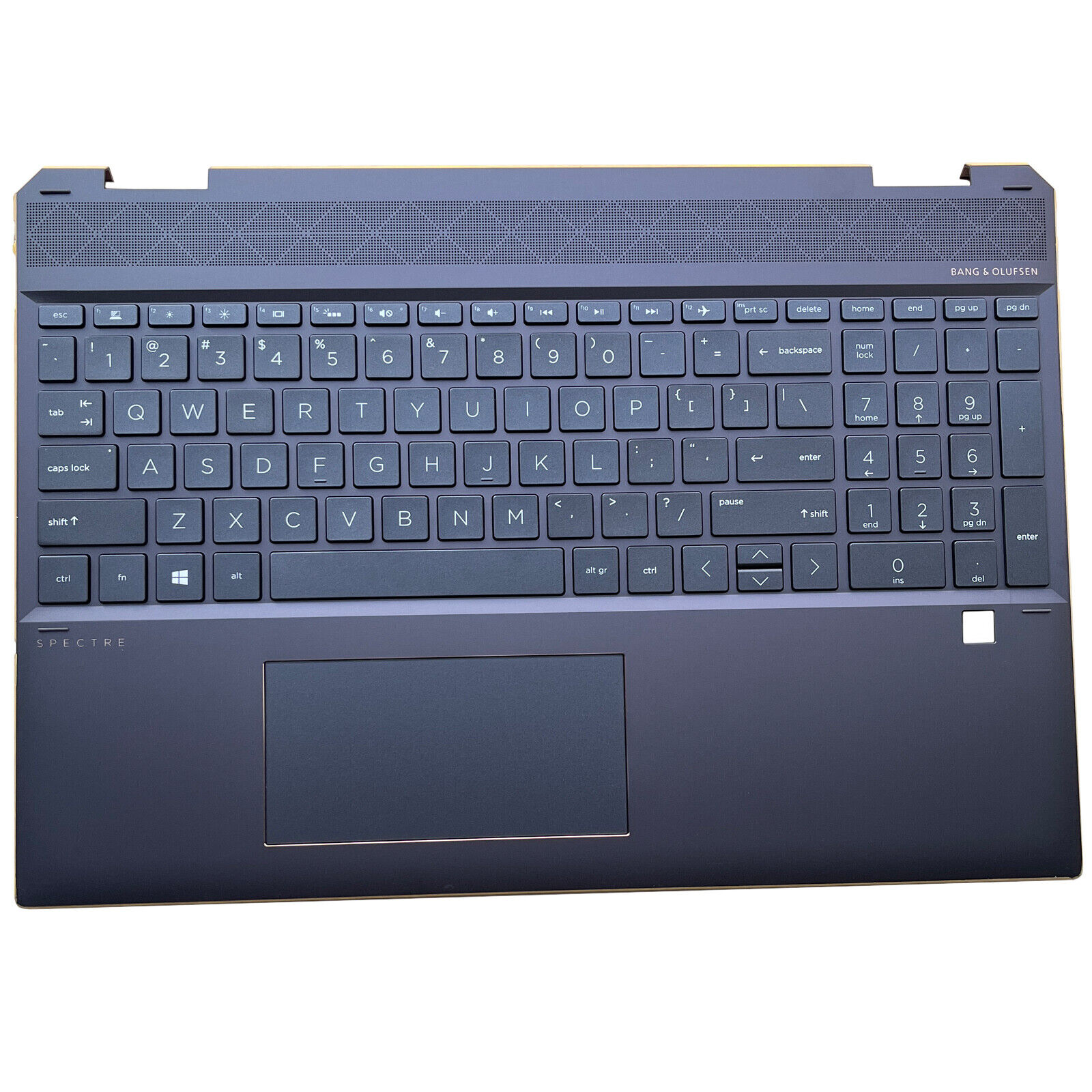Palmrest w/Backlit Keyboard For HP Spectre 15-DF 15T-DF 4AX38TATP60 L38262-001