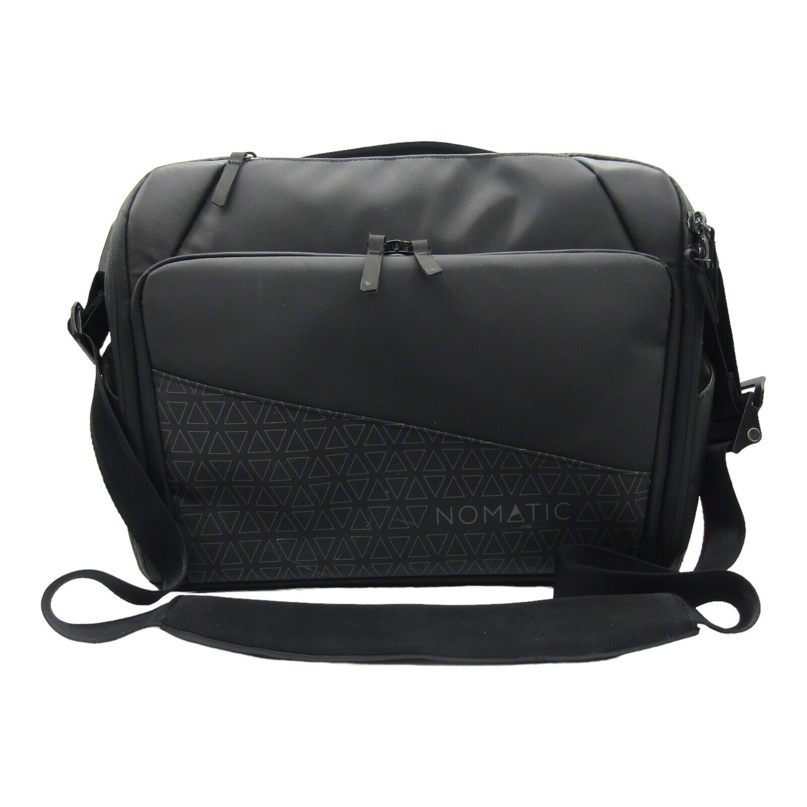 Nomatic Laptop Messenger Bag 12” H x 16.5” W x 5.5” D Black w/Adjustable Strap