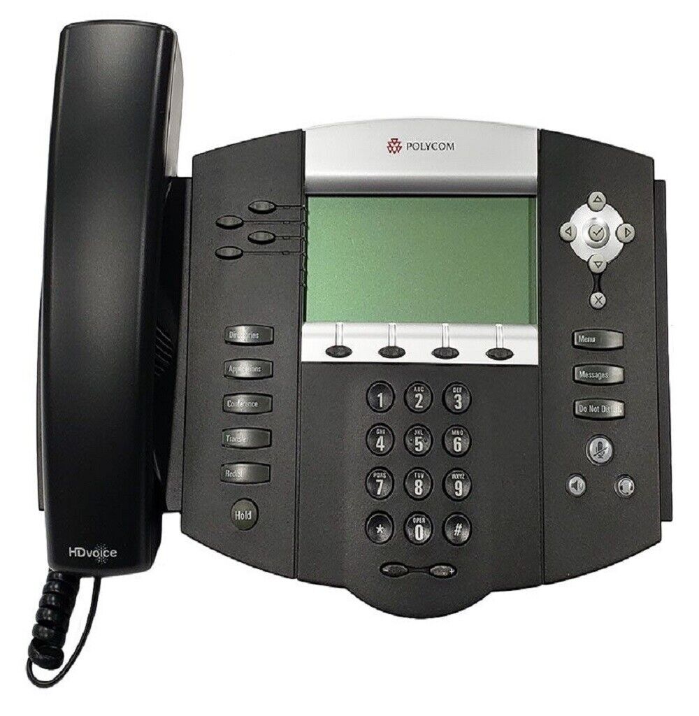 Polycom SoundPoint IP550 SIP Business Office Phone - 2200-12550-001