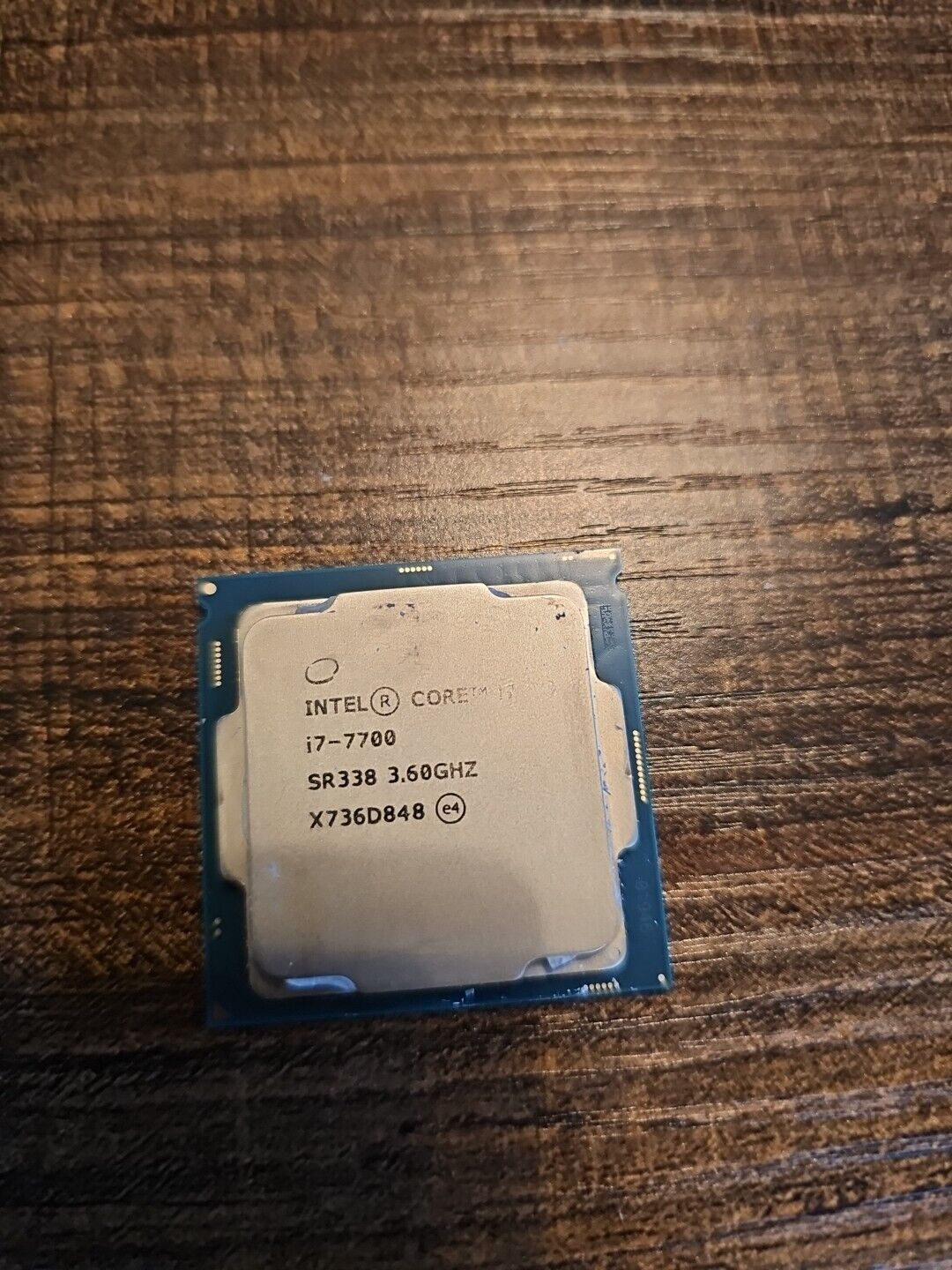 Intel Core I7 7700 Processor (3.60 GHz, 4 Cores, FCLGA1151) - SR338