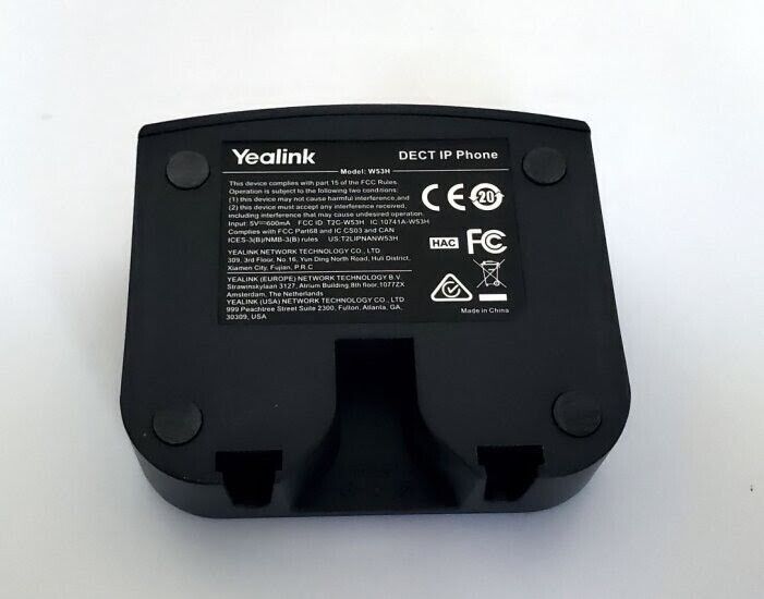 Yealink W53-ChargeDock for W53 W53H W53P DECT Cordless Phones