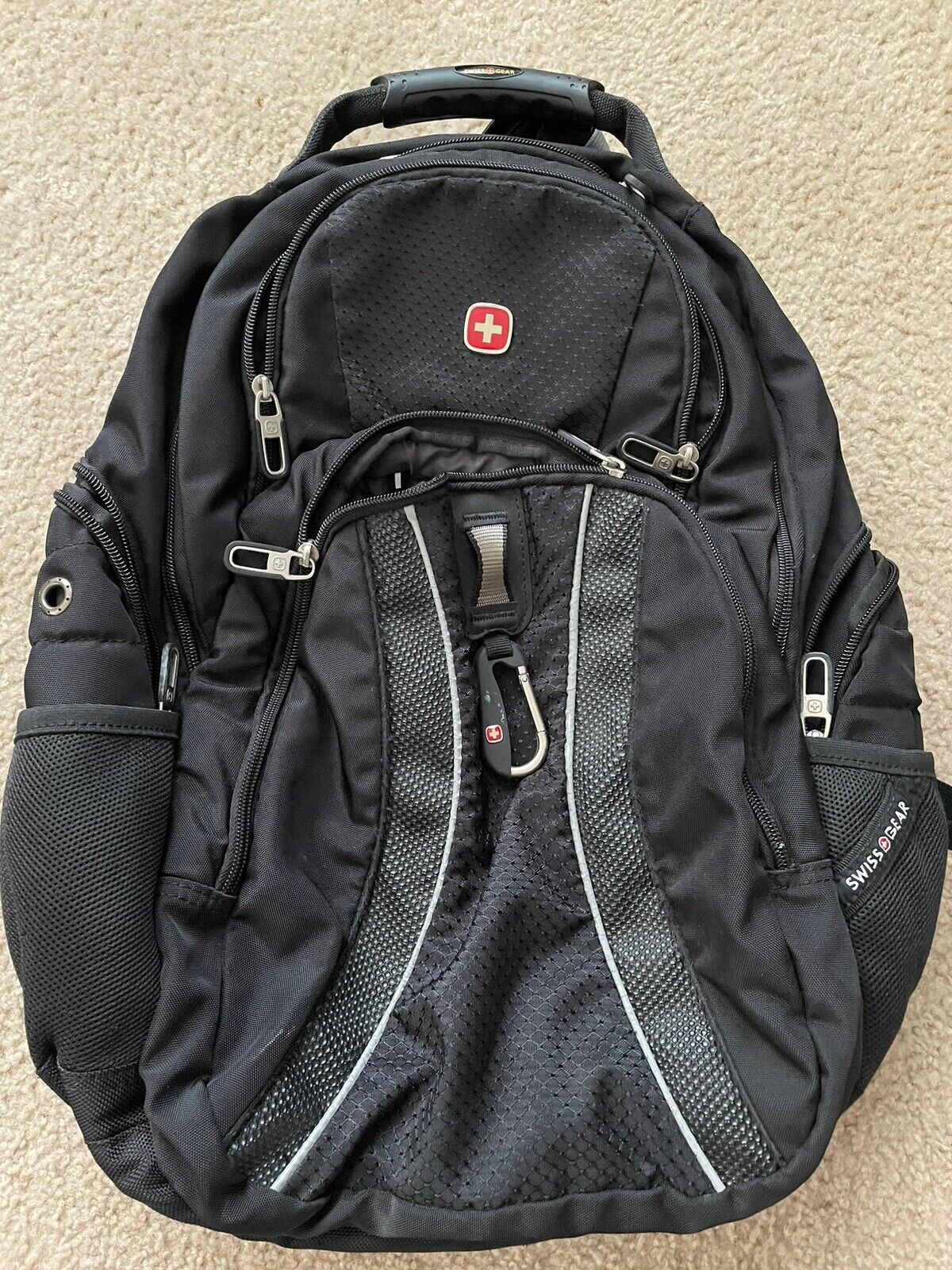 Swiss Gear Airflow Backpack Scan Smart Bag Nice Condition