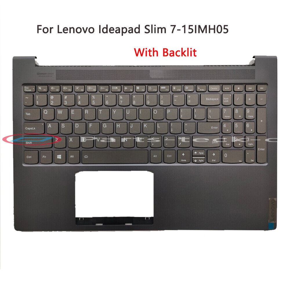 New Palmrest Keyboard For Lenovo Ideapad Slim 7-15IMH05 5CB0Z31249 USA