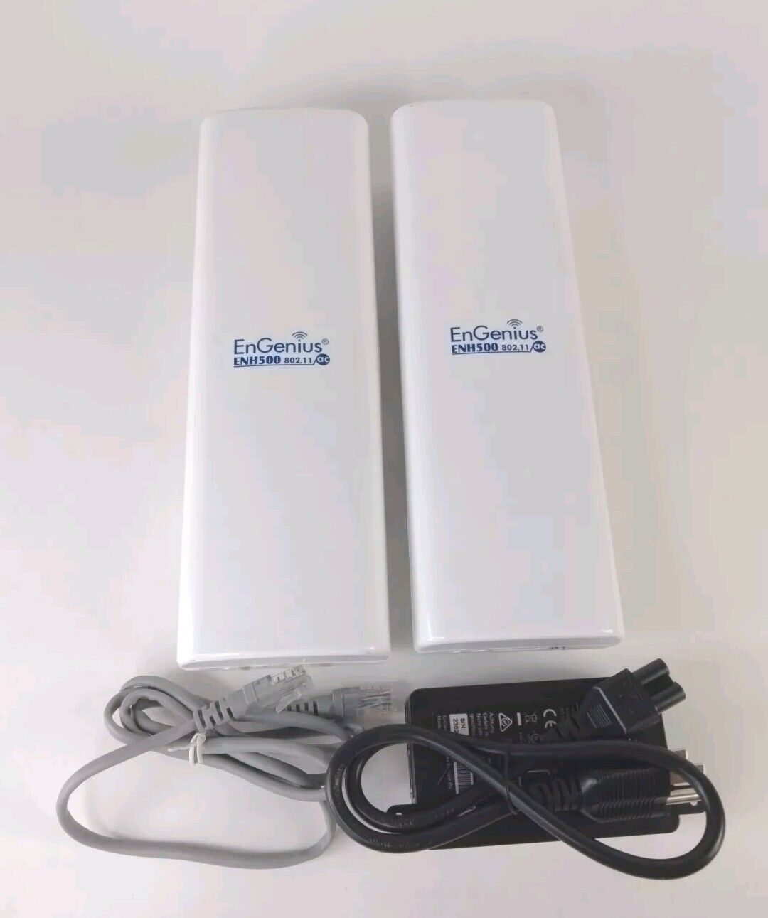 EnGenius Enh500v3 Kit EnJet AC867 Outdoor 5GHz CPE Wireless Bridge Kit (2 Pack)