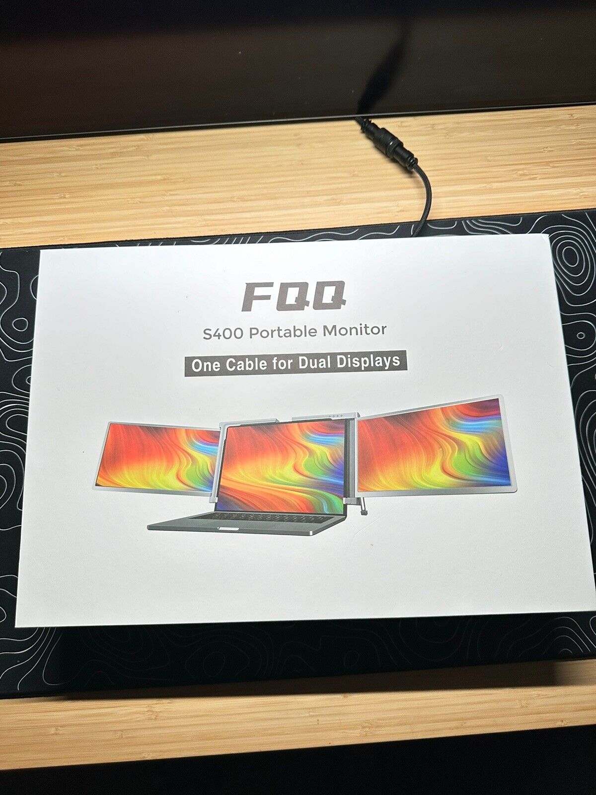 FQQ Triple 14 Inch Portable monitors 1080P  *NEW IN BOX*