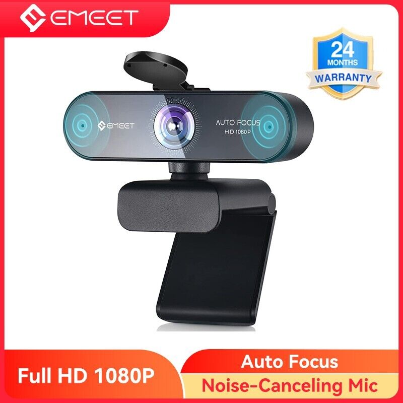 Webcam EMEET Nova 1080P HD Cam Web Camera Microphone For PC Laptop Desktop
