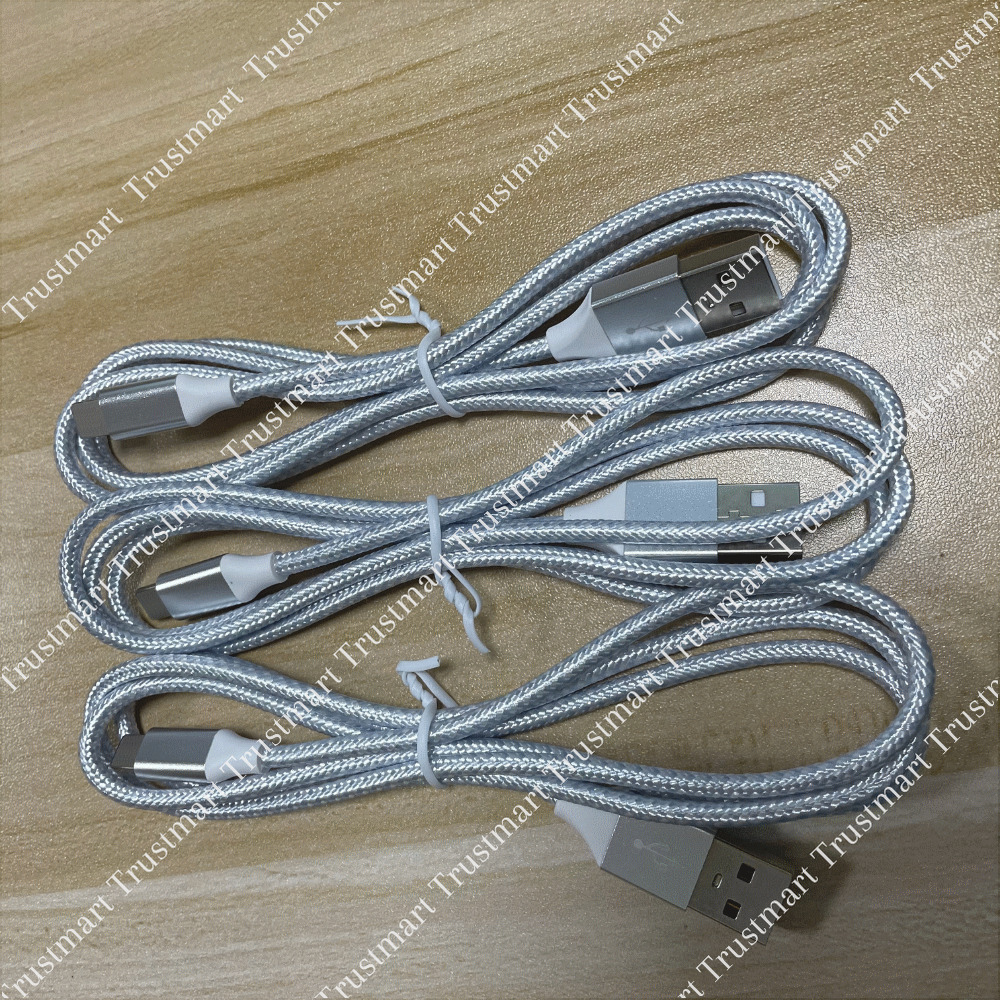 3/6x 6FT Nylon Braided USB Charger Cable Cord Lot For iPhone XR 11 12 13 14 8 7