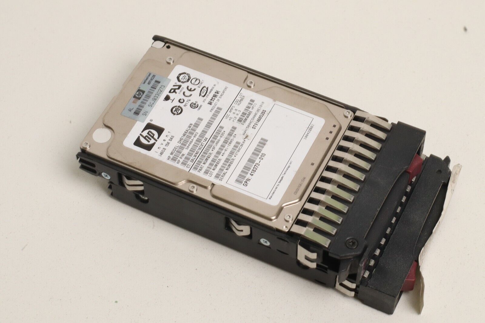 HP 146GB 15K 2.5