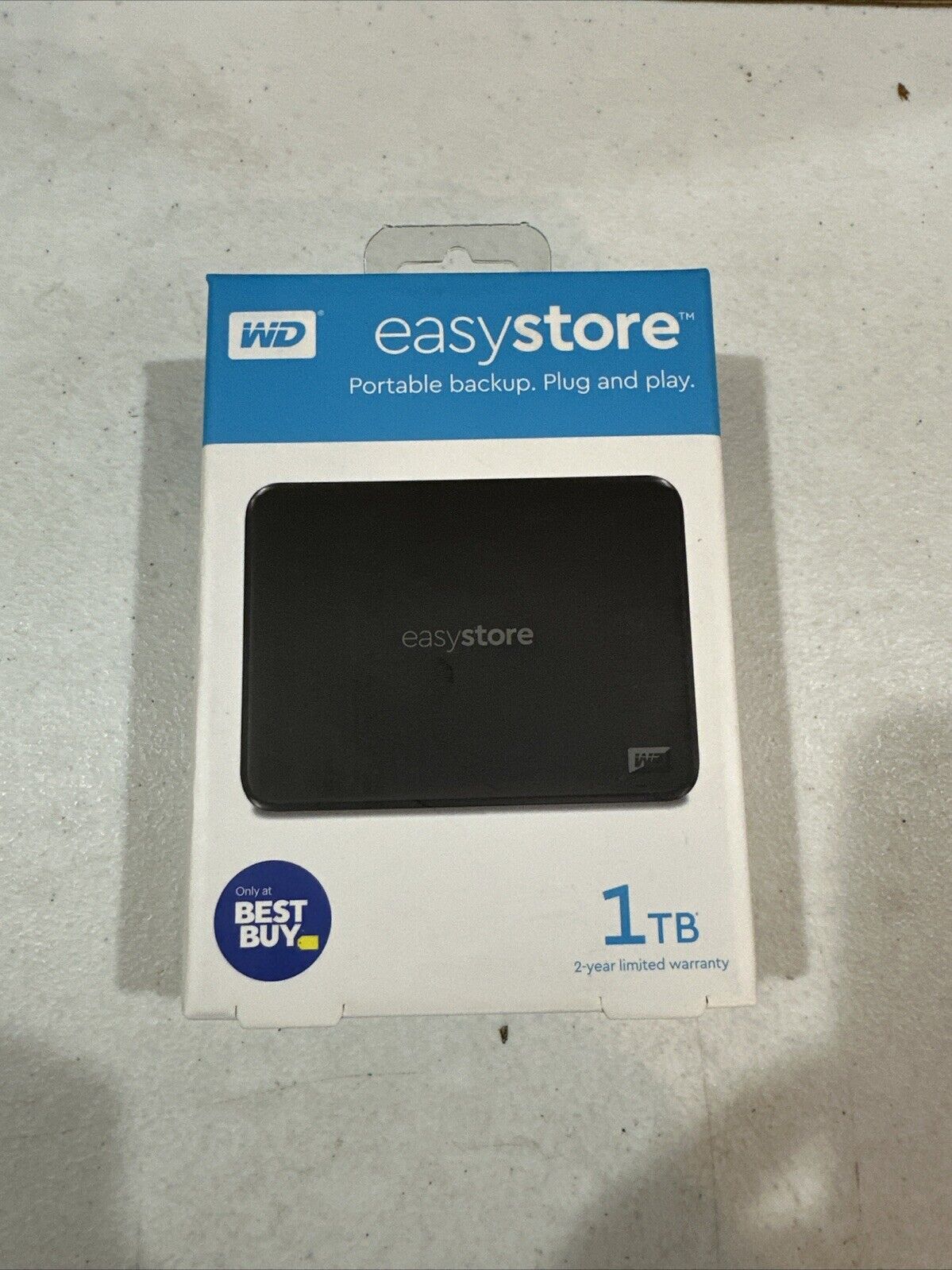 Western Digital Easystore 1TB, USB 3.0, External, Portable Hard Drive New