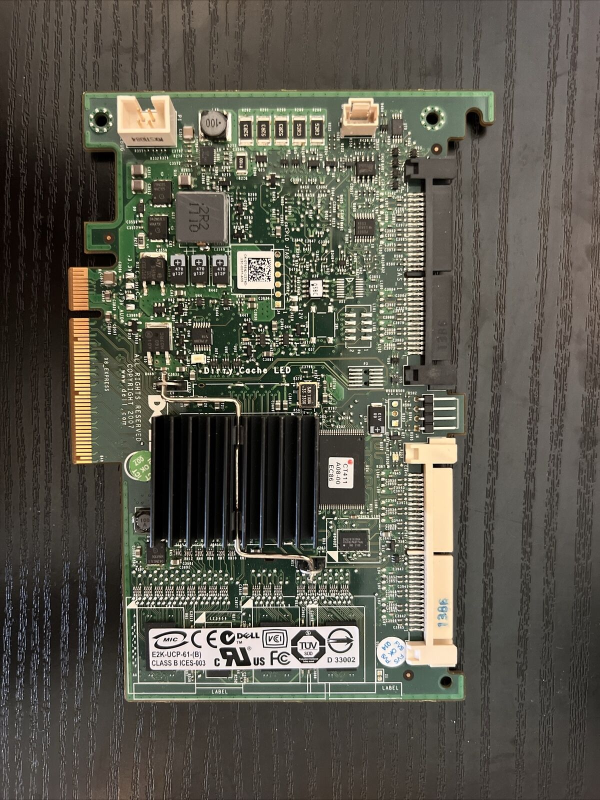 Dell PowerEdge R710 T610 Raid Controller Card E2K-UCP-61-B