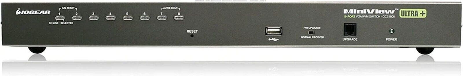IOGEAR GCS1808 8-Port USB PS/2 Combo VGA KVMP Switch (TAA Compliant) - NEW