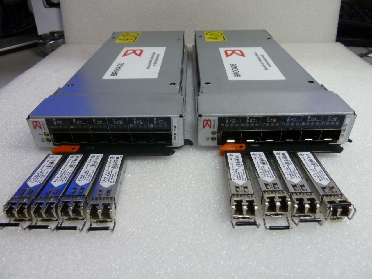 Brocade 4G SAN Switch Module for IBM BladeCenter 32R1820 IB-4020 (lots of 2)