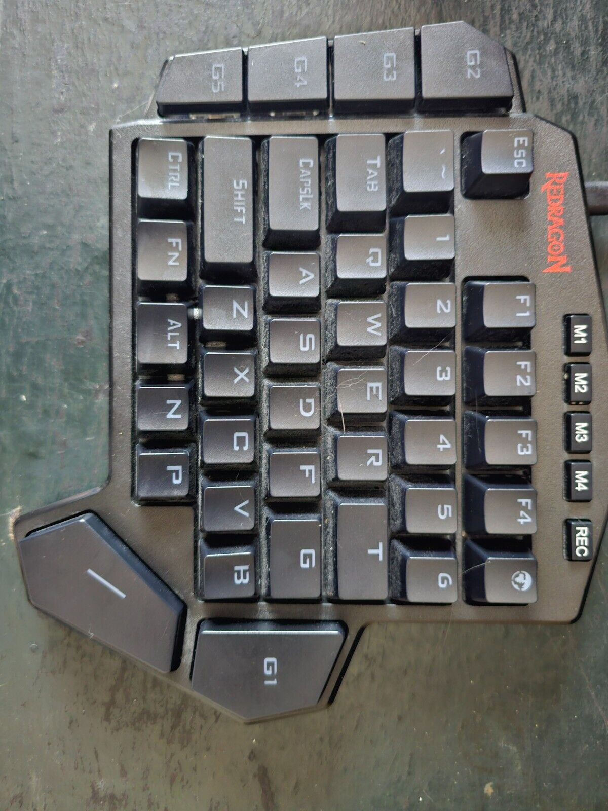 Red Dragon Gaming Essentials Diti One Handed Keyboard