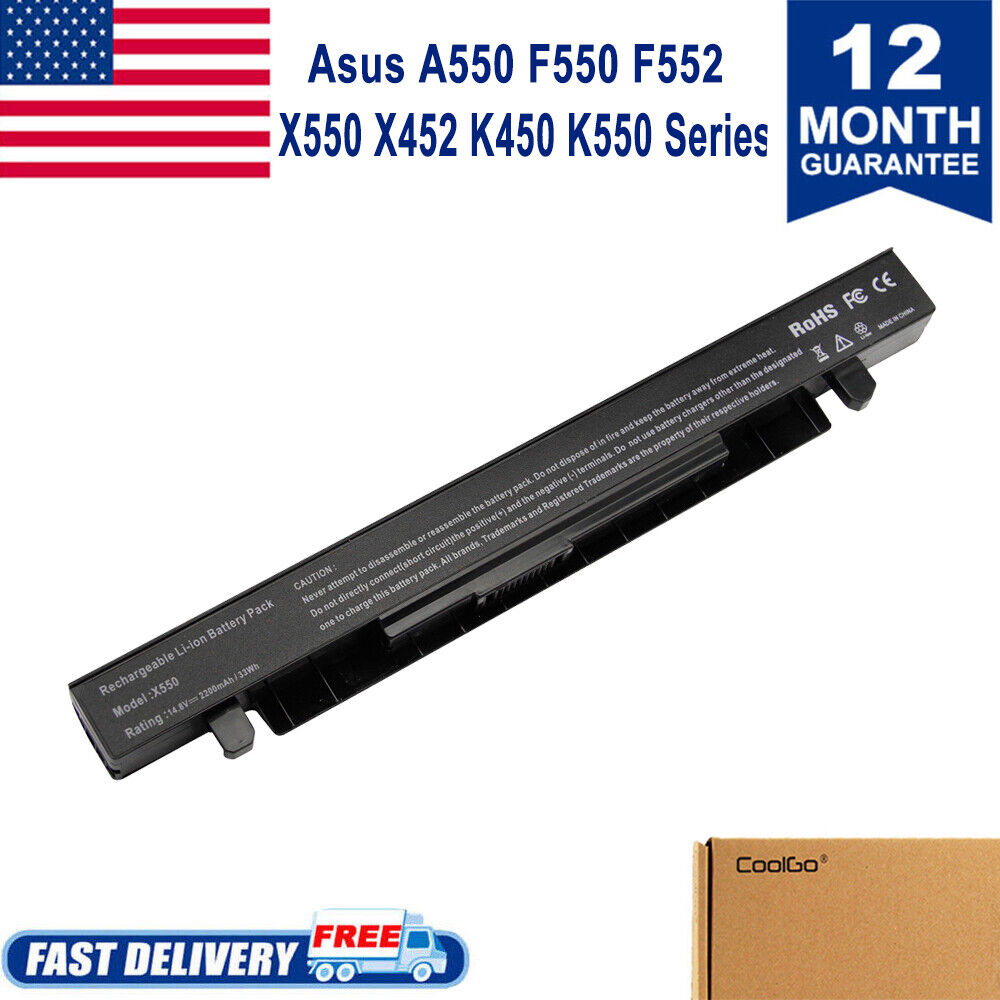 Battery A41-X550A for Asus X550 X550B X550C X550CA X550CC X550V X550VC FAST