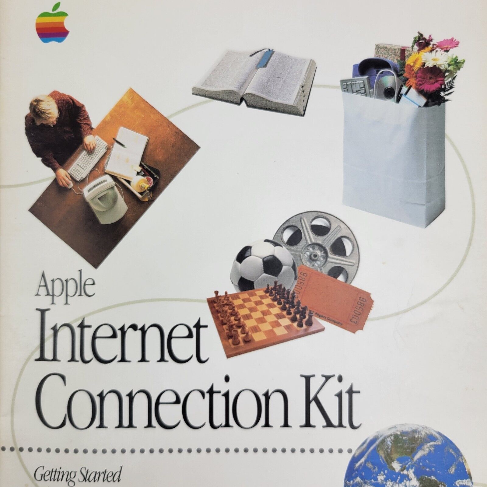 Apple Internet Connection Kit Getting Started 1996 Manual Book Only Replacement*