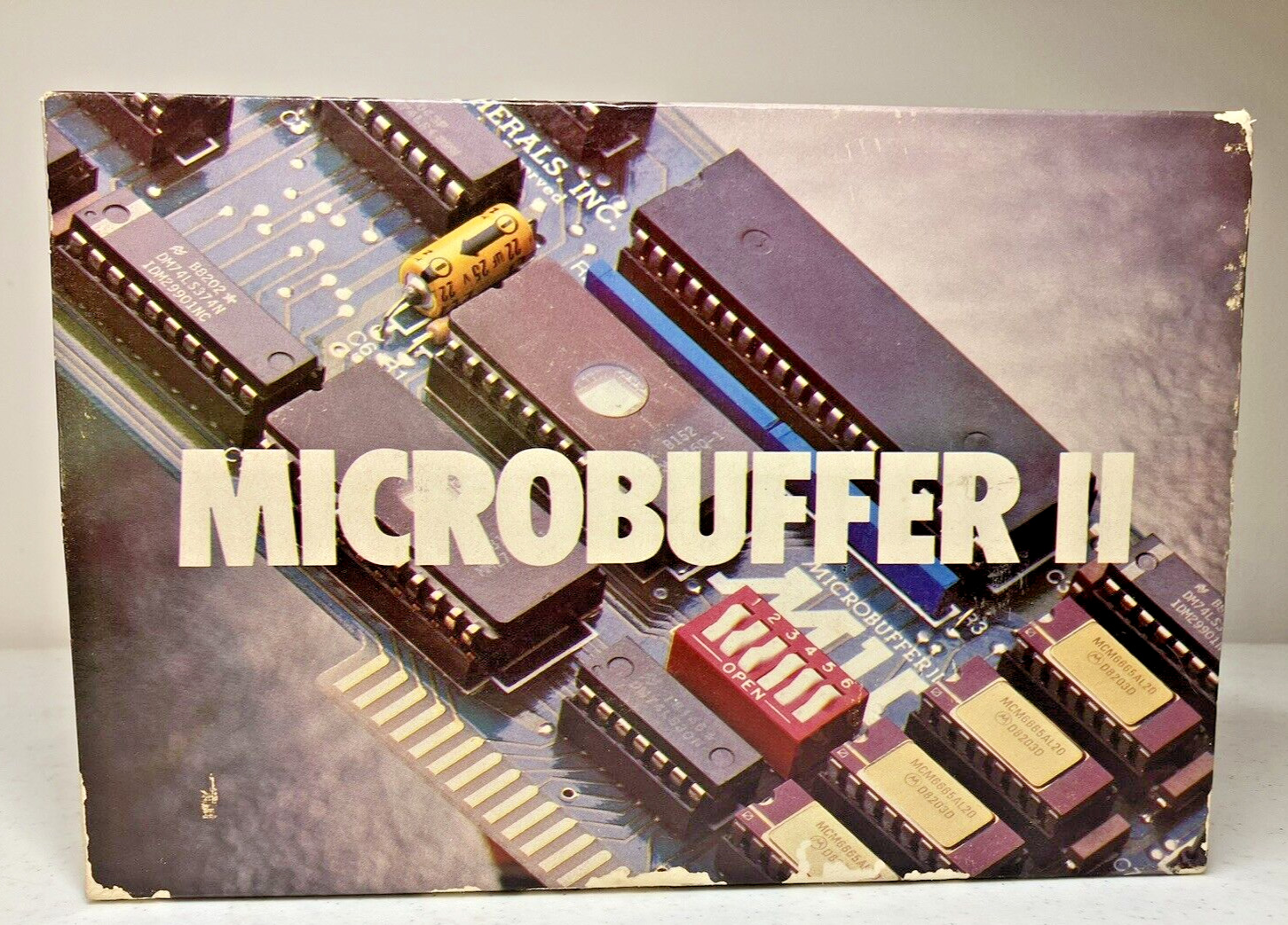 Apple II Computer Practical Peripherals Microbuffer Parallel with Manual