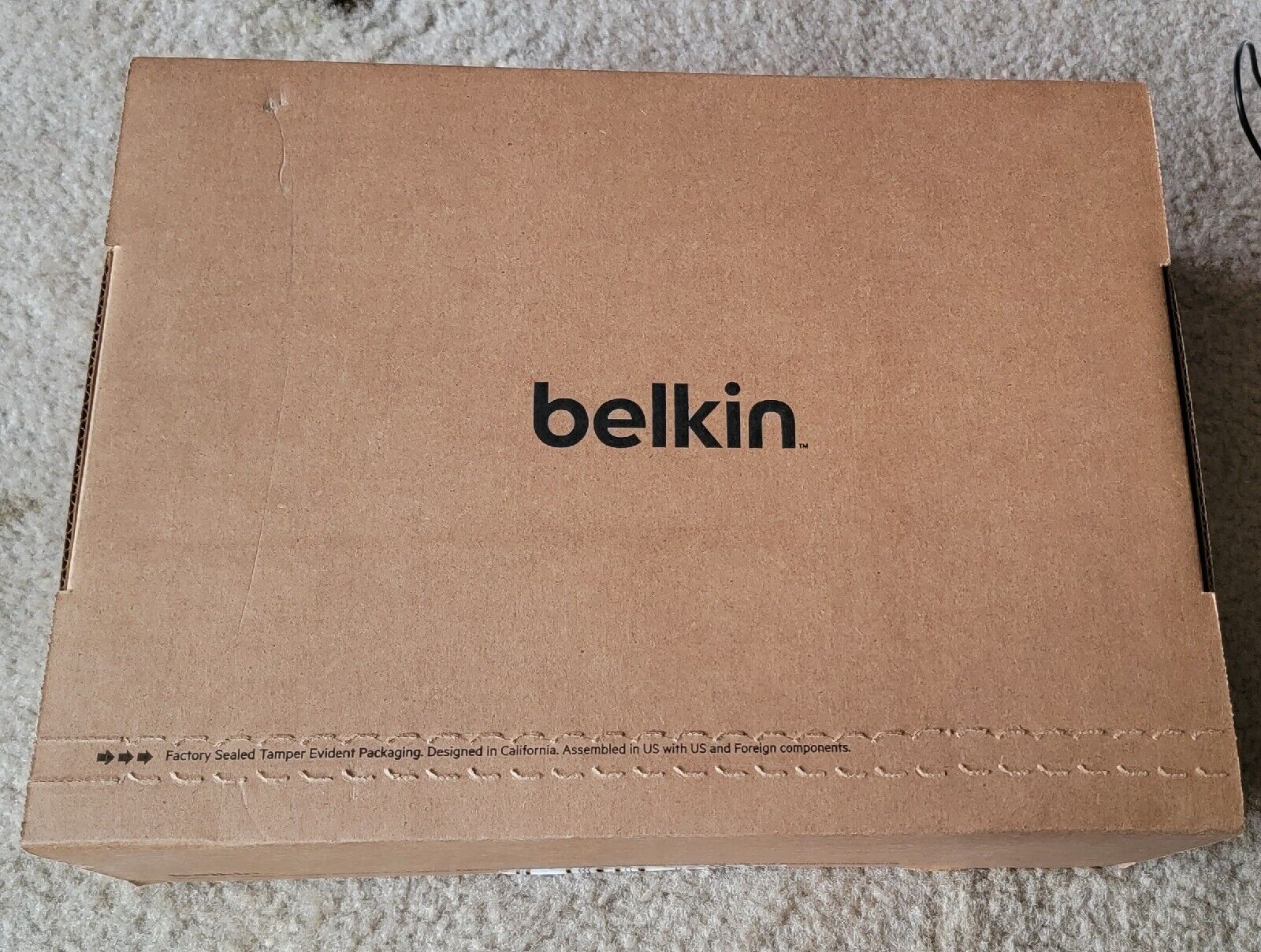Belkin F1DN104C-3 Advanced Secure DVI-I KVM Switch 4-Port NEW SEALED