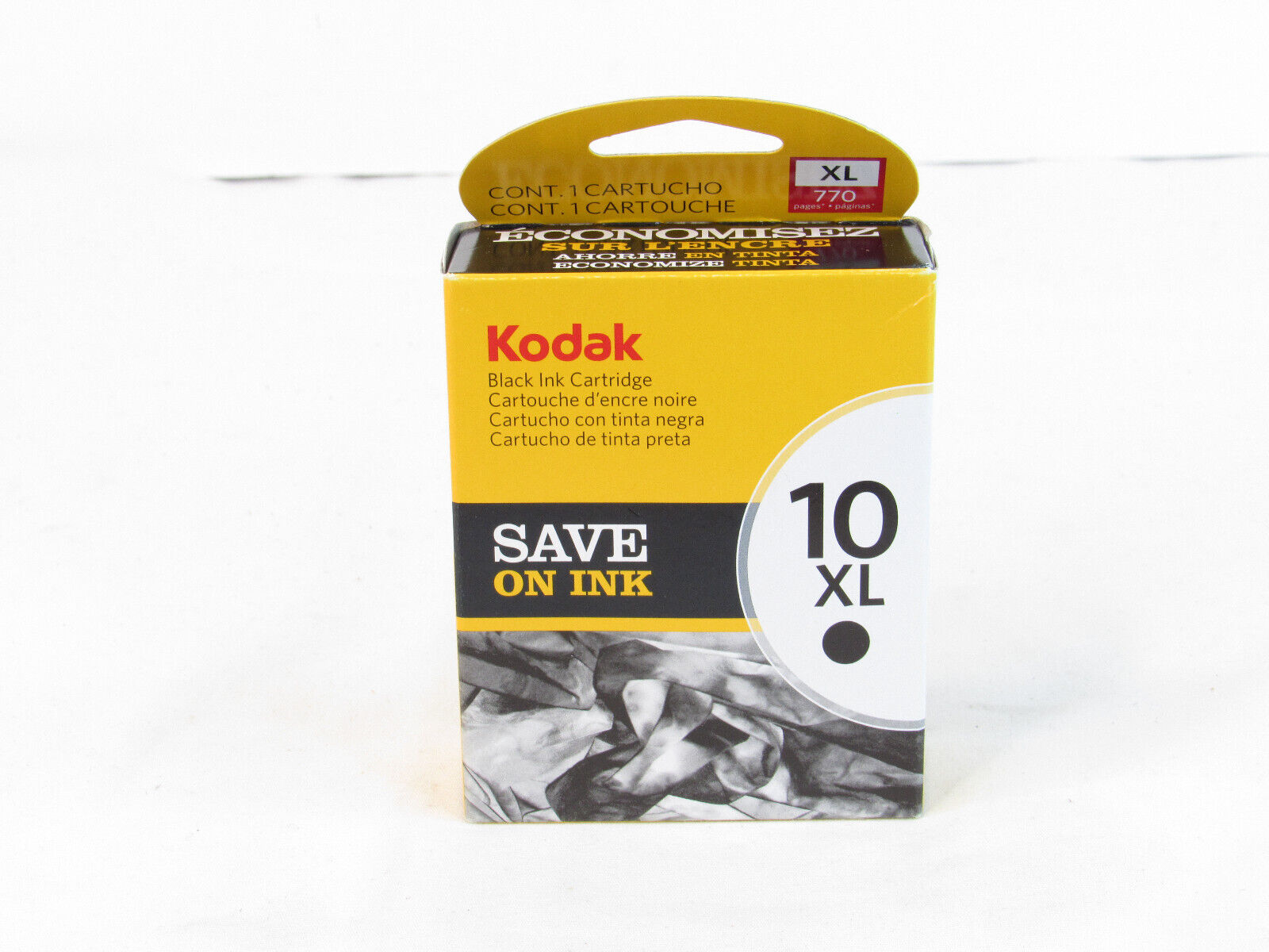 Genuine Kodak 10 XL Black Printer Ink Cartridge   CAT# 8237216