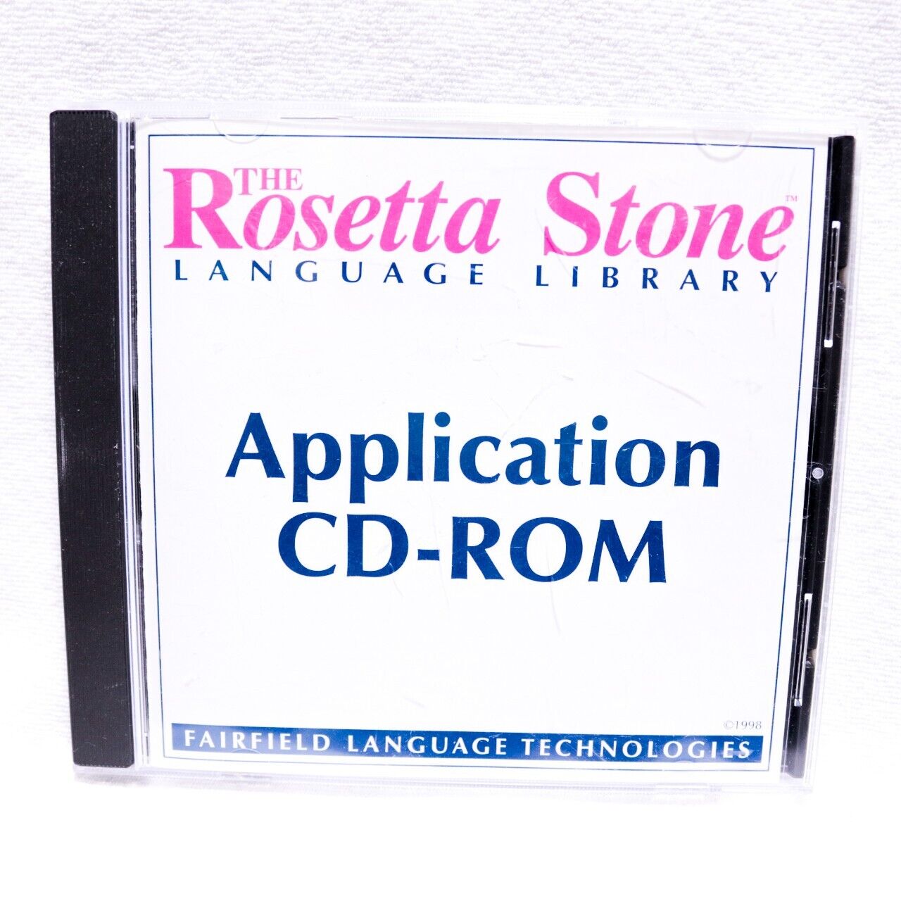 The Rosetta Stone Language Library - Application CD-ROM - 2000