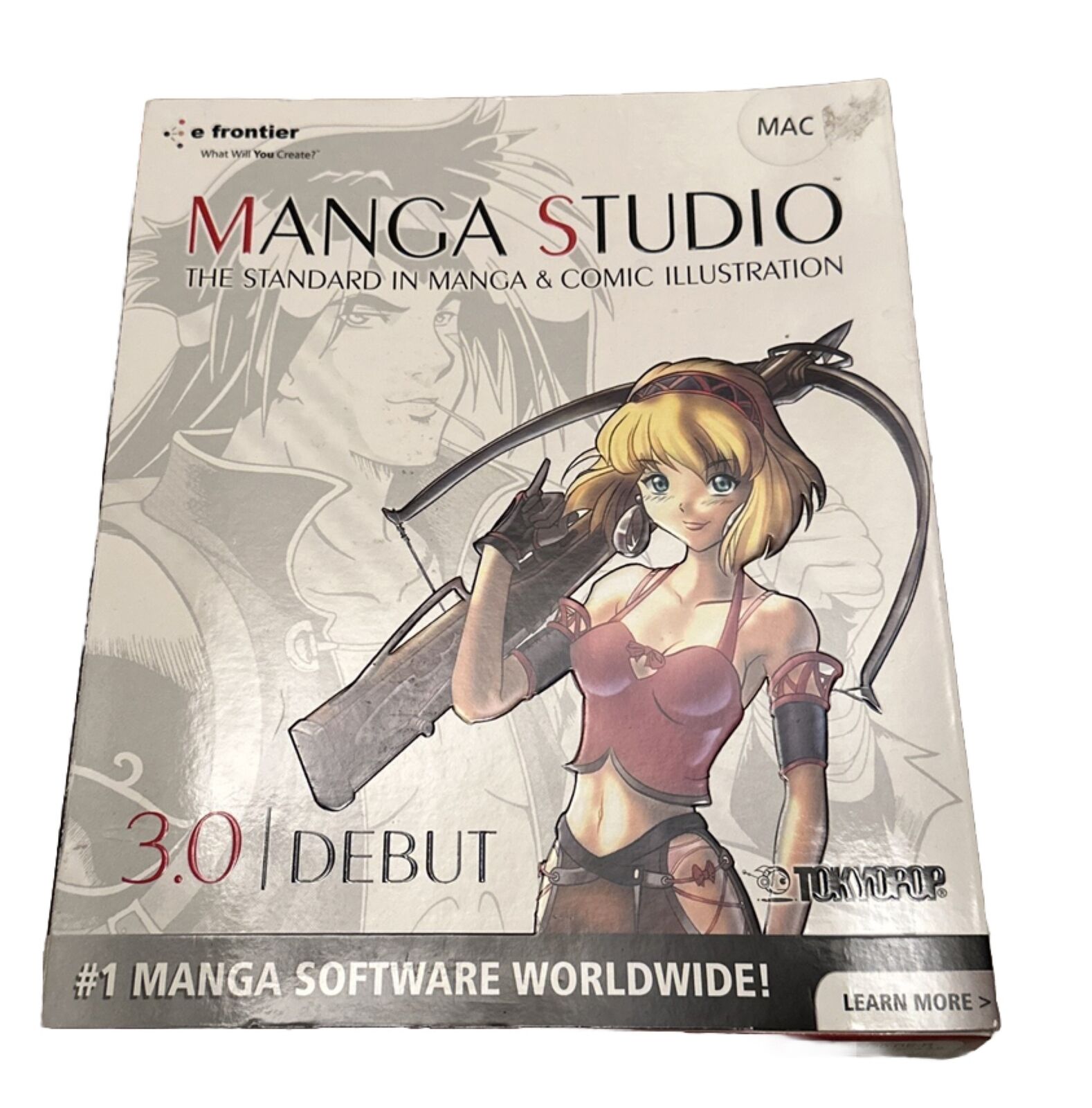 Manga Studio 3.0 Debut.  Windows.  e-frontier, 2006. OPEN BOX