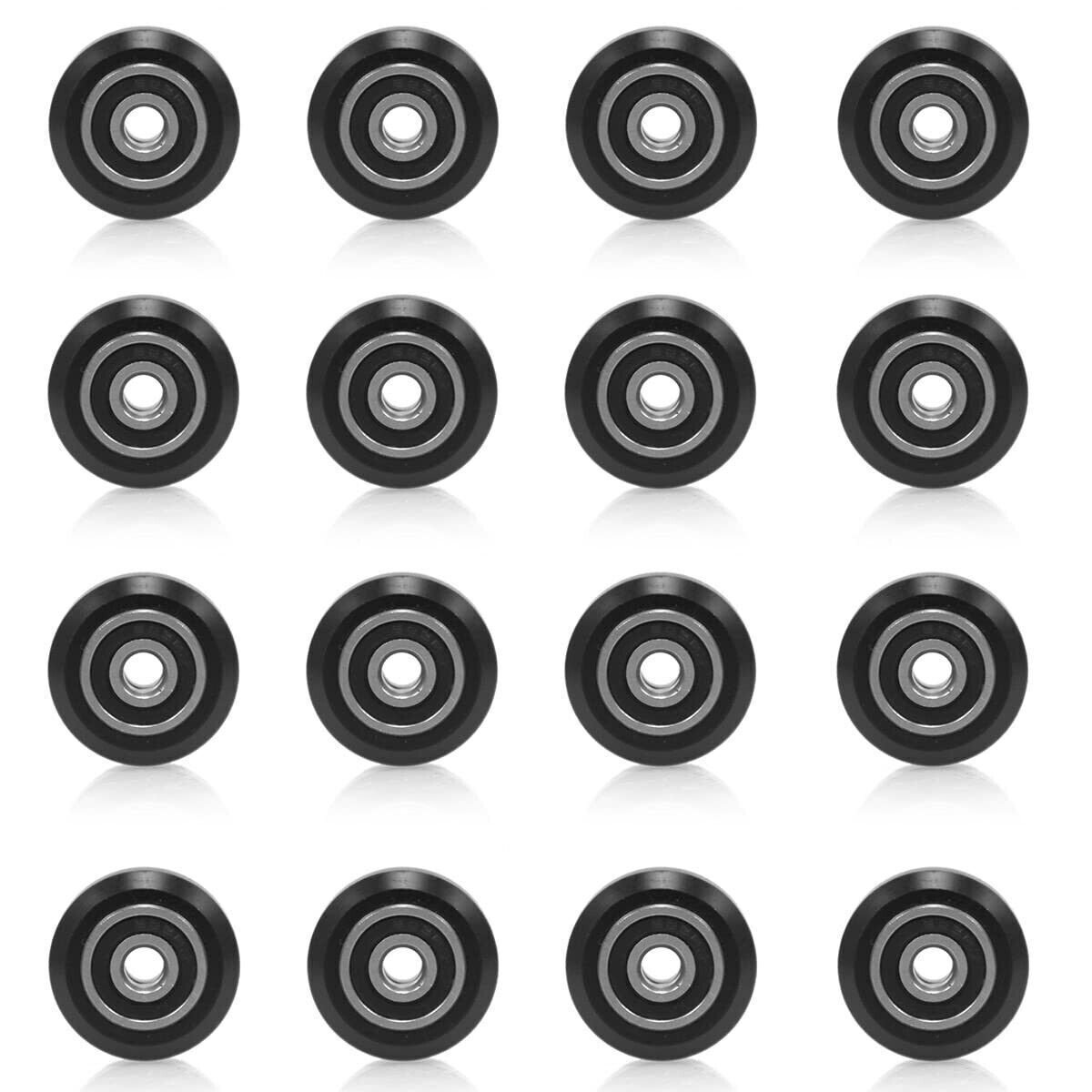 48pcs Rubber Bearing 3D Printer POM Wheels Pulley Anycubic Anet CR10 Ender 3