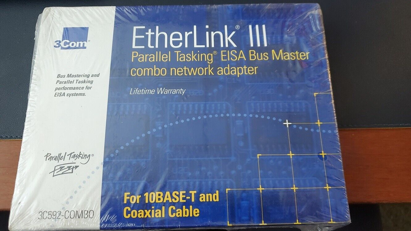 EtherLink III 3C592-COMBO Parallel Tasking EISA Network Adapter EL3B-EISA-COMBO