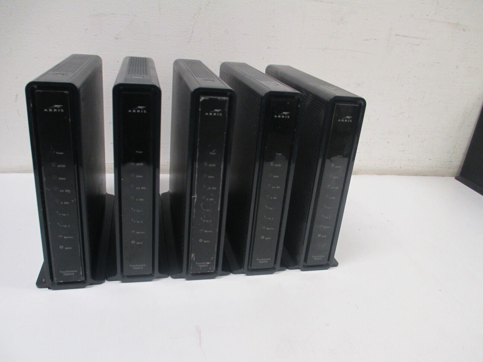 LOT OF 5 Arris Touchstone TG2472G DOCSIS 3.0 Cable Modems *Parts Only*