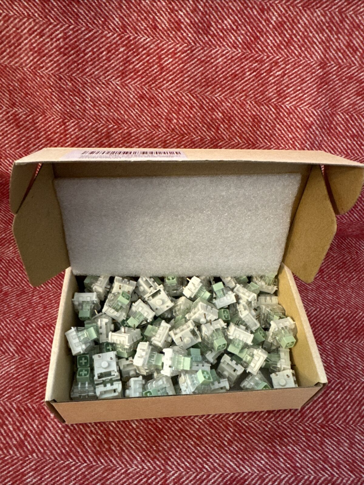 KAILH X NOVELKEYS BOX JADE MX MECHANICAL SWITCHES - 70 COUNT 