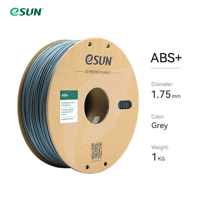eSUN ABS+ ABS Plus Filament 1.75mm 1KG High Toughness for FDM 3D Printer