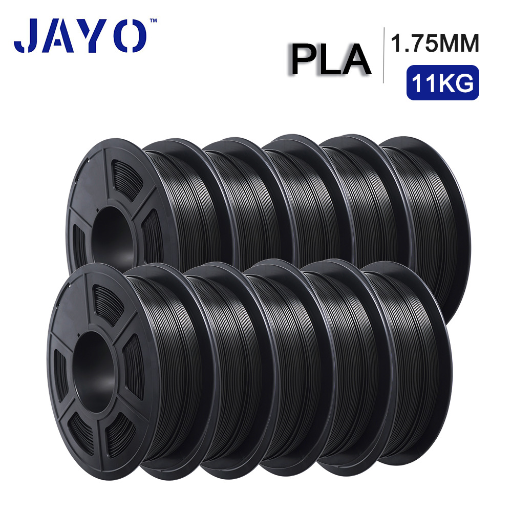 JAYO 11KG 3D Printer Filament 1.1KG/SET 1.75mm PLA PLA+ SILK PETG PLA Meta Wood