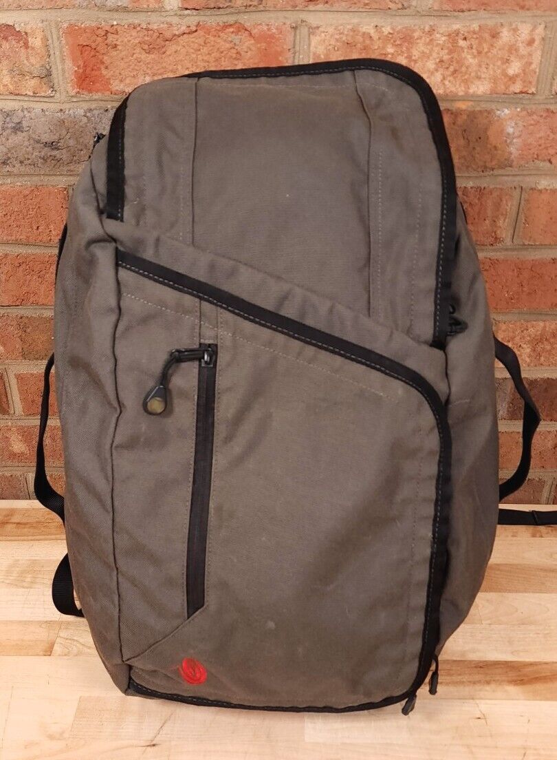 Timbuk2 Convertible Medium Backpack Travel Bag Briefcase Gray