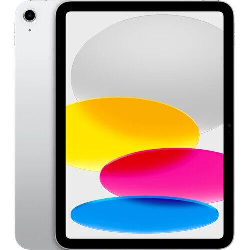 2022 Apple iPad 10th Gen 10.9-inch (Wi-Fi Only/64GB/iPadOS/Sliver/MPQ03LL/A)