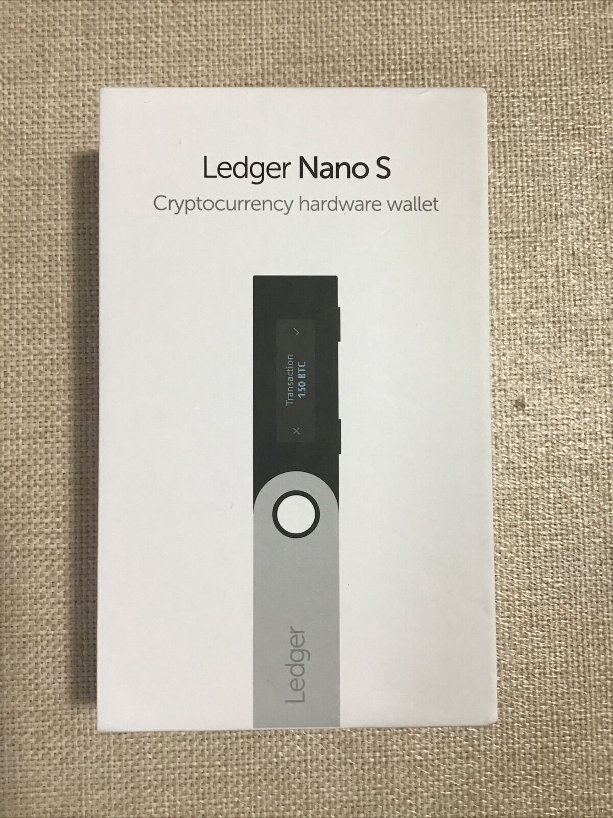 Ledger Nano S USB Hardware Wallet, New