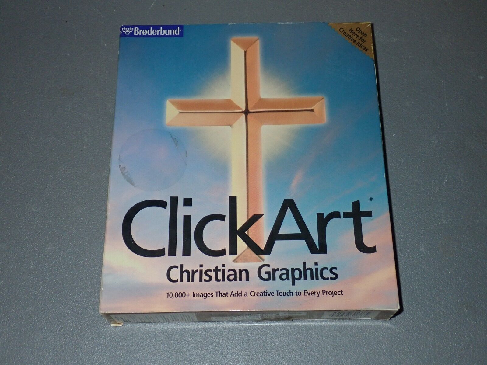 Broderbund ClickArt Christian Graphics Software, Brand New, Sealed