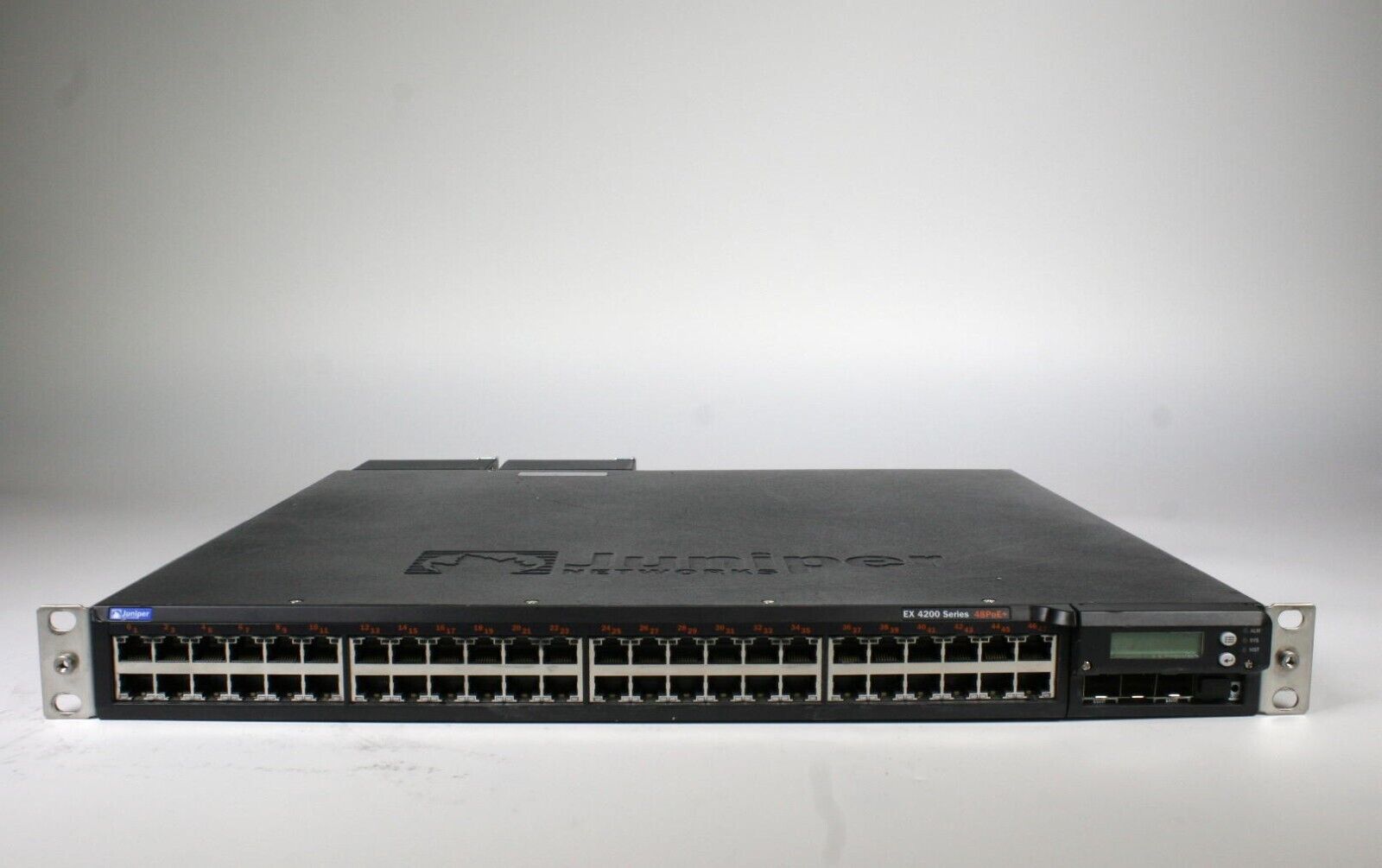 Juniper EX4200-48Px ethernet 750-034195 48 POE+ ports 2x 10Gb SFP+ 2x 930W PSU