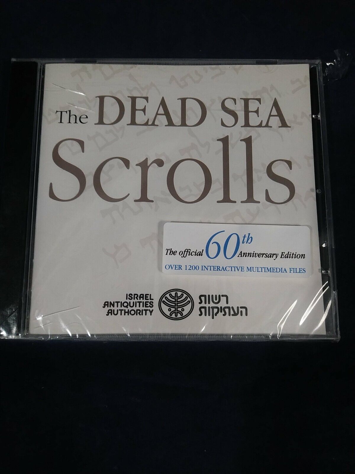 The Dead Sea Scrolls Over 1200 Interactive Media Files PC CD-ROM (Sealed)