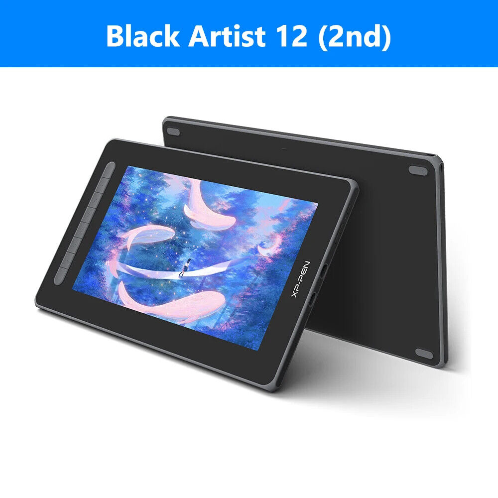 XPPen Artist 12 2nd Gen 12 Inch Graphic Tablet Monitor For Android Windows Mac