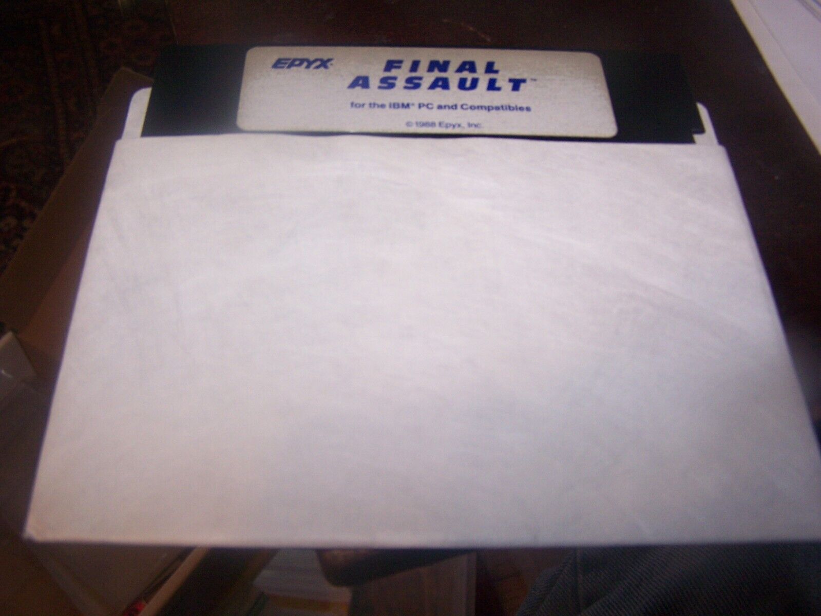 Vintage EPYX Final Assault Game for IBM PC and Compatibles - 1988