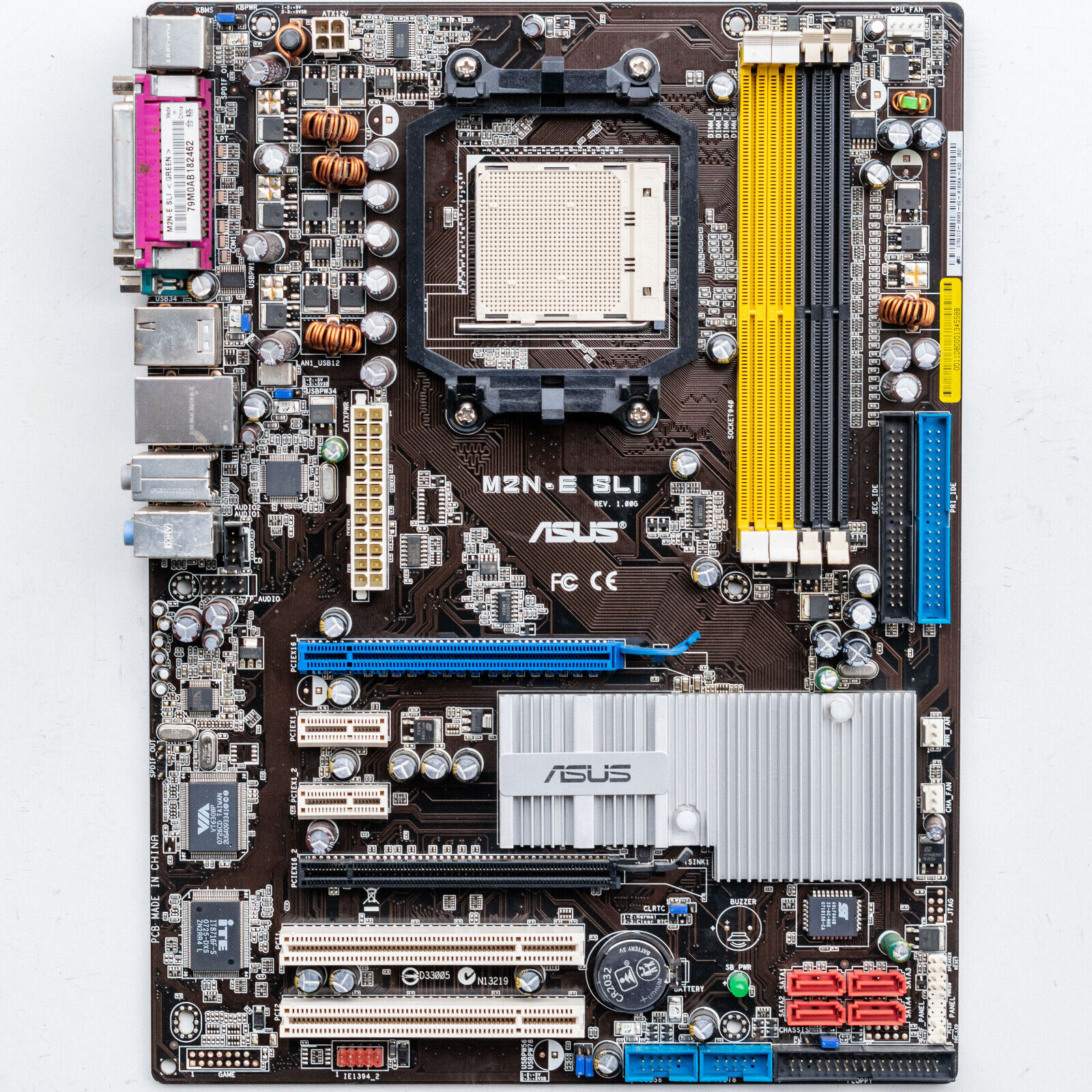 Asus M2N-E SLI AM2+ Motherboard ATX DDR2 nForce 500 SLI AMD Phenom II Ready