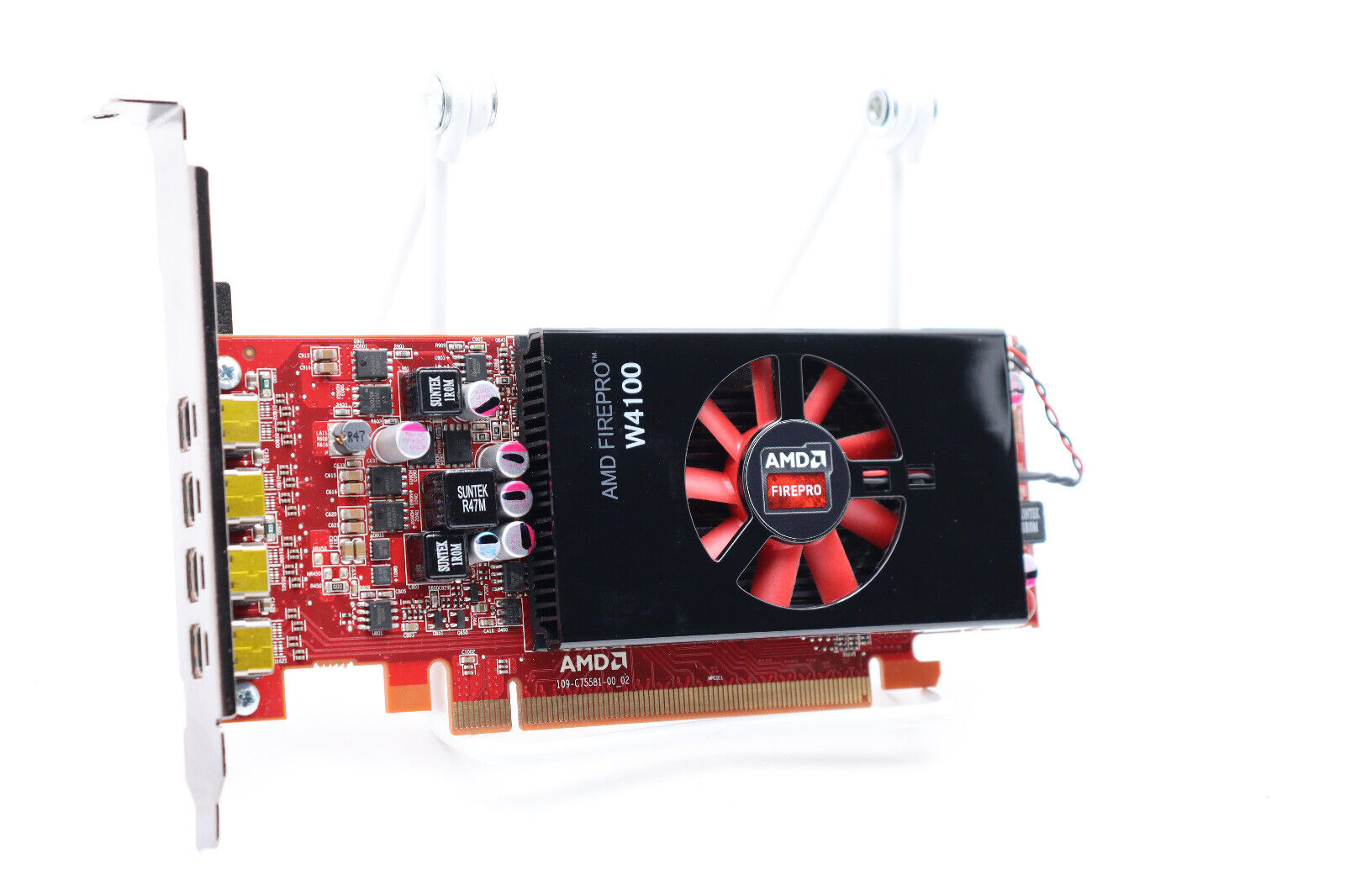 Dell AMD FirePro W4100 2GB GDDR5 4x Mini Display Port PCI-E x16 Video Card