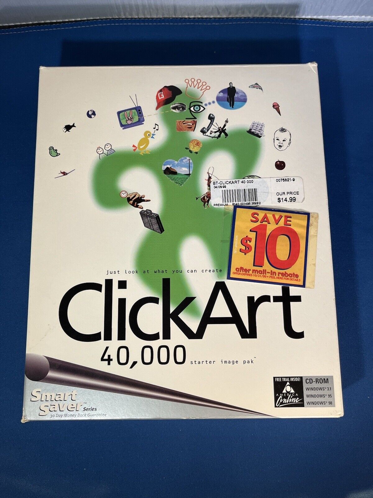 Click Art, 40,000 images, by Smart Saver, starter image pack, CD format