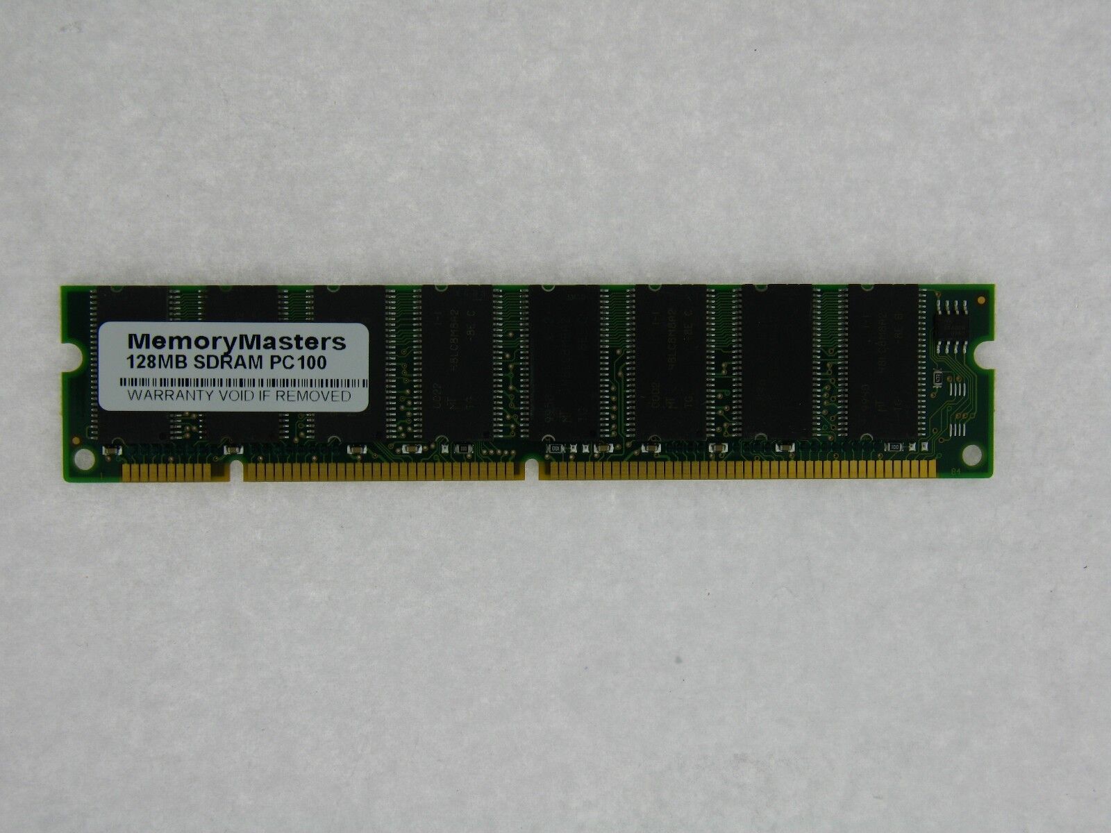 128MB  MEMORY 16X64 168 PIN PC100 8NS 3.3V NON ECC SDRAM RAM DIMM
